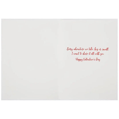 To Mars and Back Valentine's Day Card