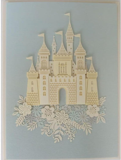 Storybook Castle Wedding Card