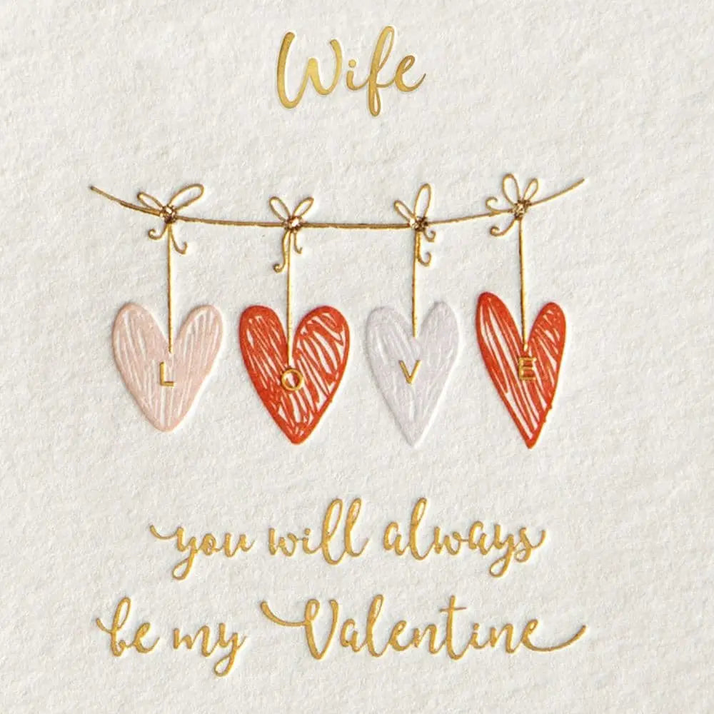 Wife Valentine's Day Card