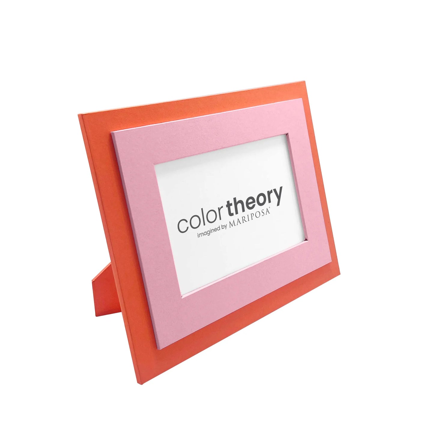 Tiered Pink and Tangerine 4x6 Frame