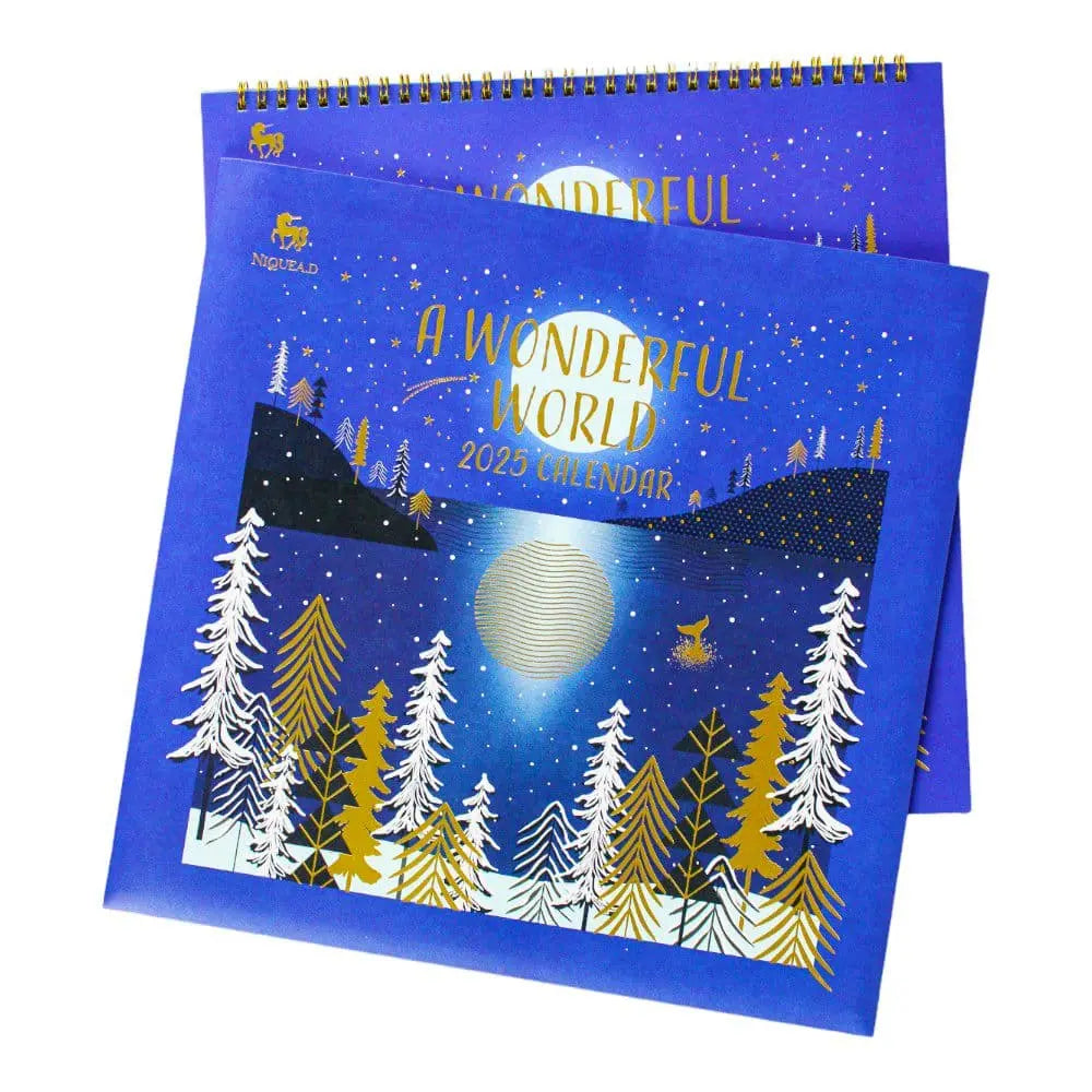 Wonderful World 2025 Wall Calendar