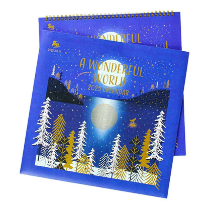 Wonderful World 2025 Wall Calendar