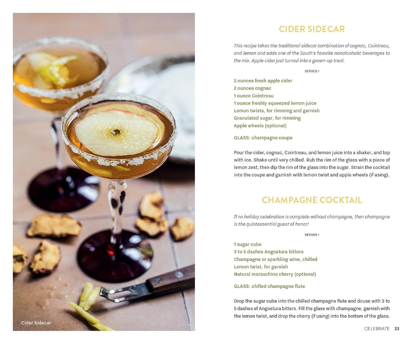 Cocktails, Southern Style: Pours, Drinks, Sips, and Bites