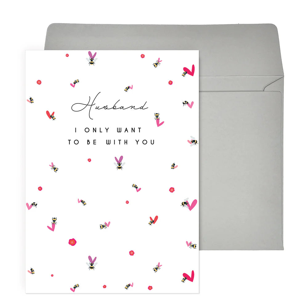 Mini Hearts Husband Valentine's Day Card