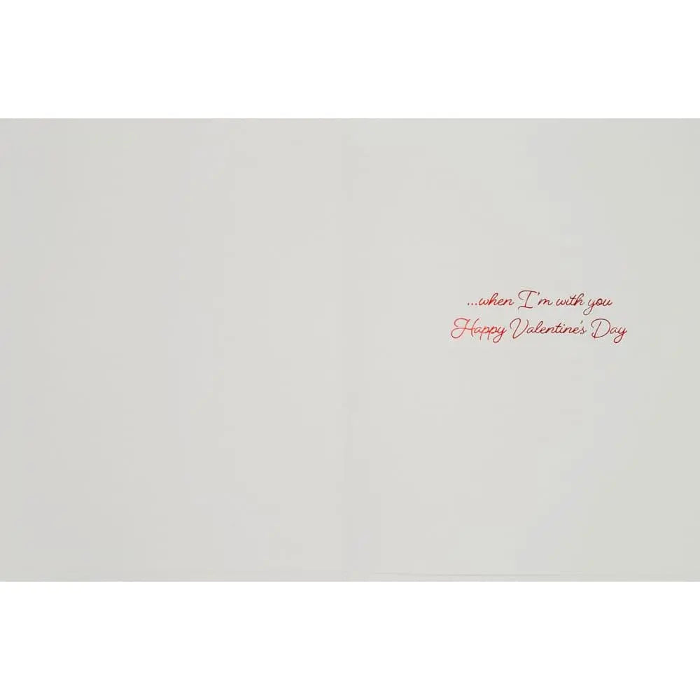 Hot Air Balloon Valentine's Day Card