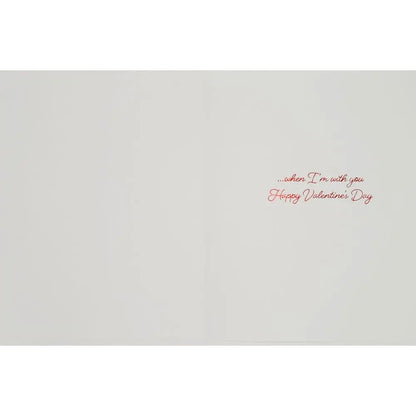 Hot Air Balloon Valentine's Day Card
