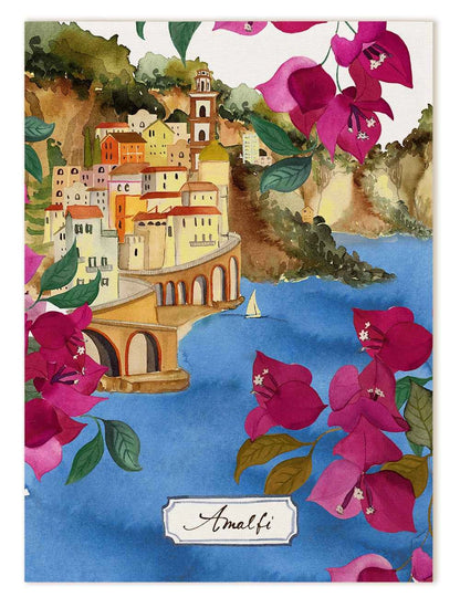 Tea Towel - Amalfi Coast