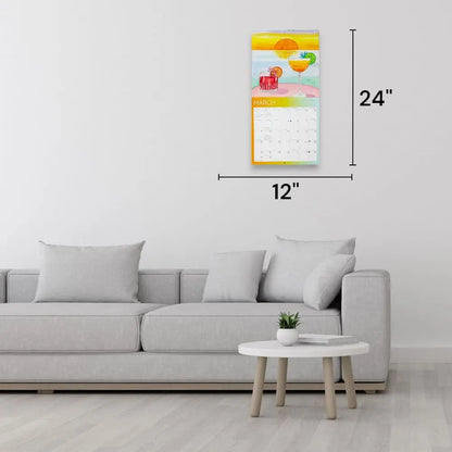 Vacation 2025 Wall Calendar