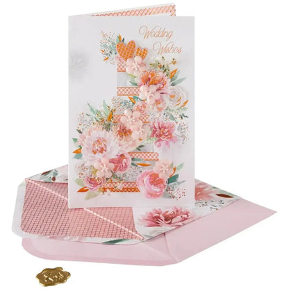 Peony Cake Collector's Edition Wedding Card