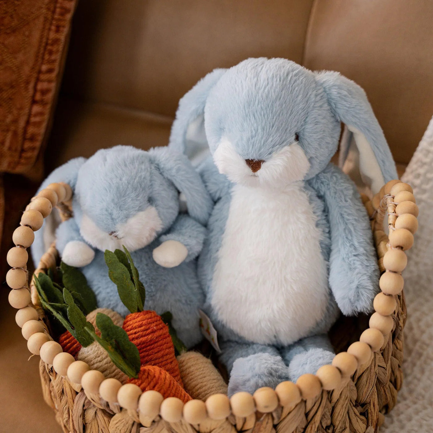 Little Floppy Nibble 12" Bunny- Maui Blue