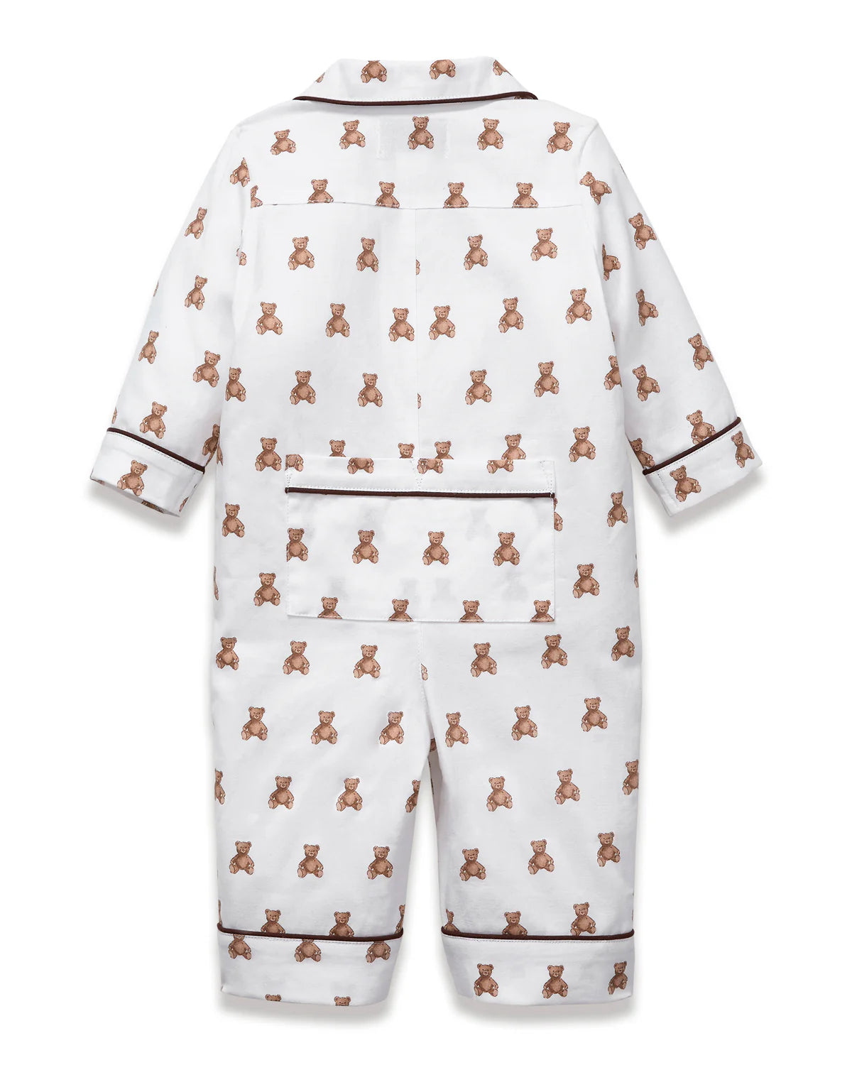 Baby's Twill Classic Romper in Teddy Tales