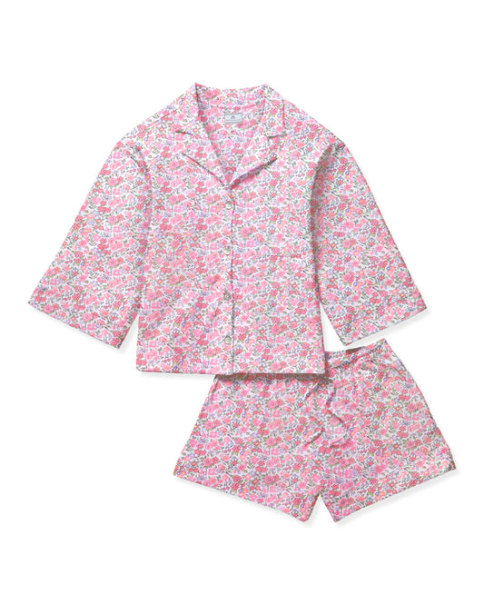 The Olivia Pima Short Set in Fleurs de Rose