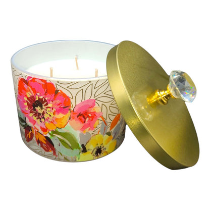 Fresh Green Candle - 15oz Flat Bottom Dish