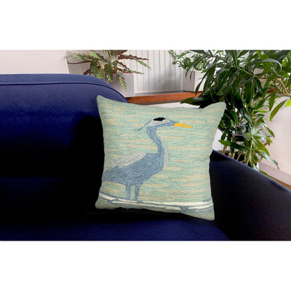 Frontporch Blue Heron Indoor/Outdoor Pillow