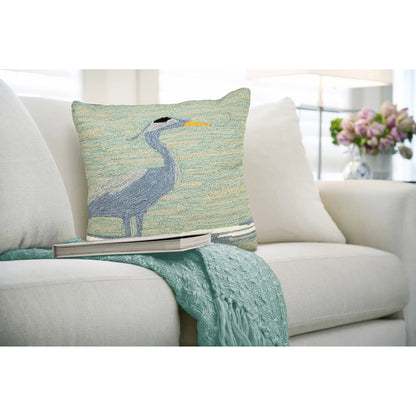 Frontporch Blue Heron Indoor/Outdoor Pillow