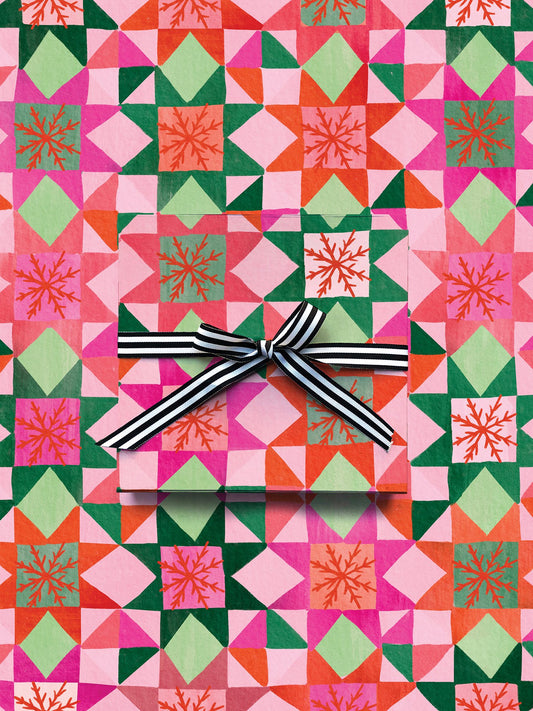 Snowflake Quilt Wrap