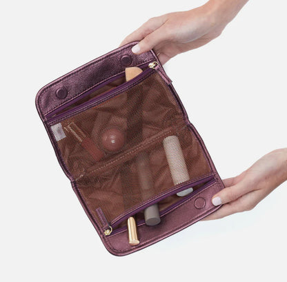 Beauty Cosmetic Pouch - Frosted Plum