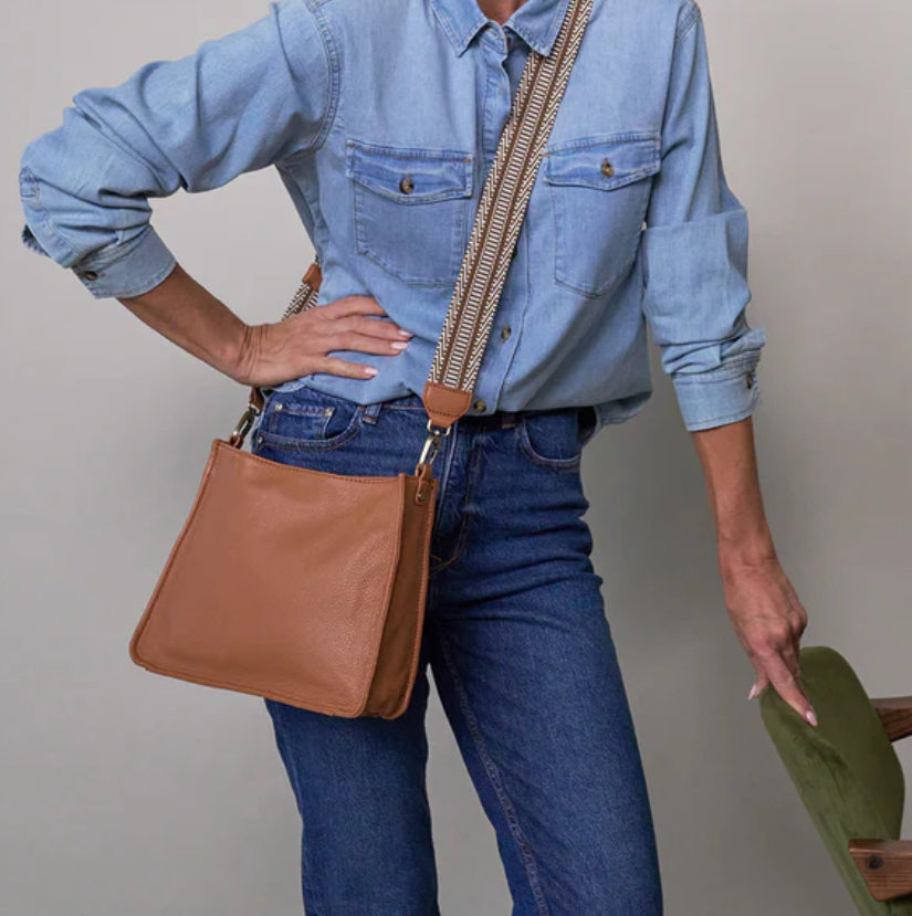Cass Crossbody - Sapphire