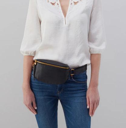 Fern Belt Bag - Black