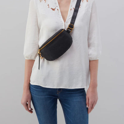 Fern Belt Bag - Black