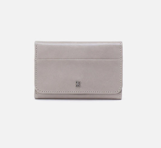 Jill Trifold Wallet - Light Grey
