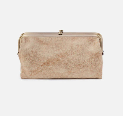 Lauren Clutch Wallet - Gold Leaf