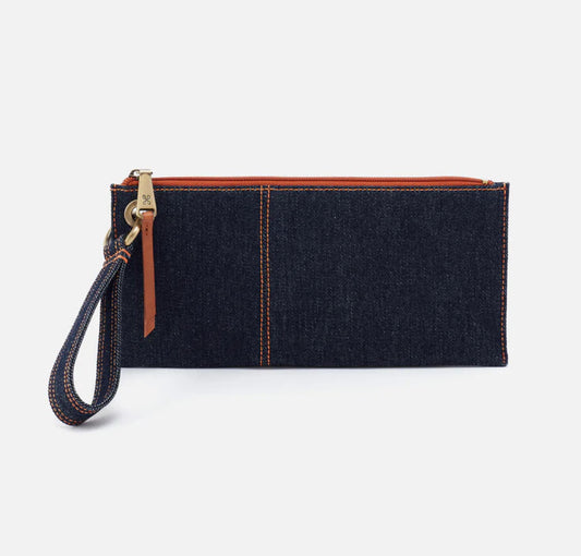 Vida Wristlet - Denim