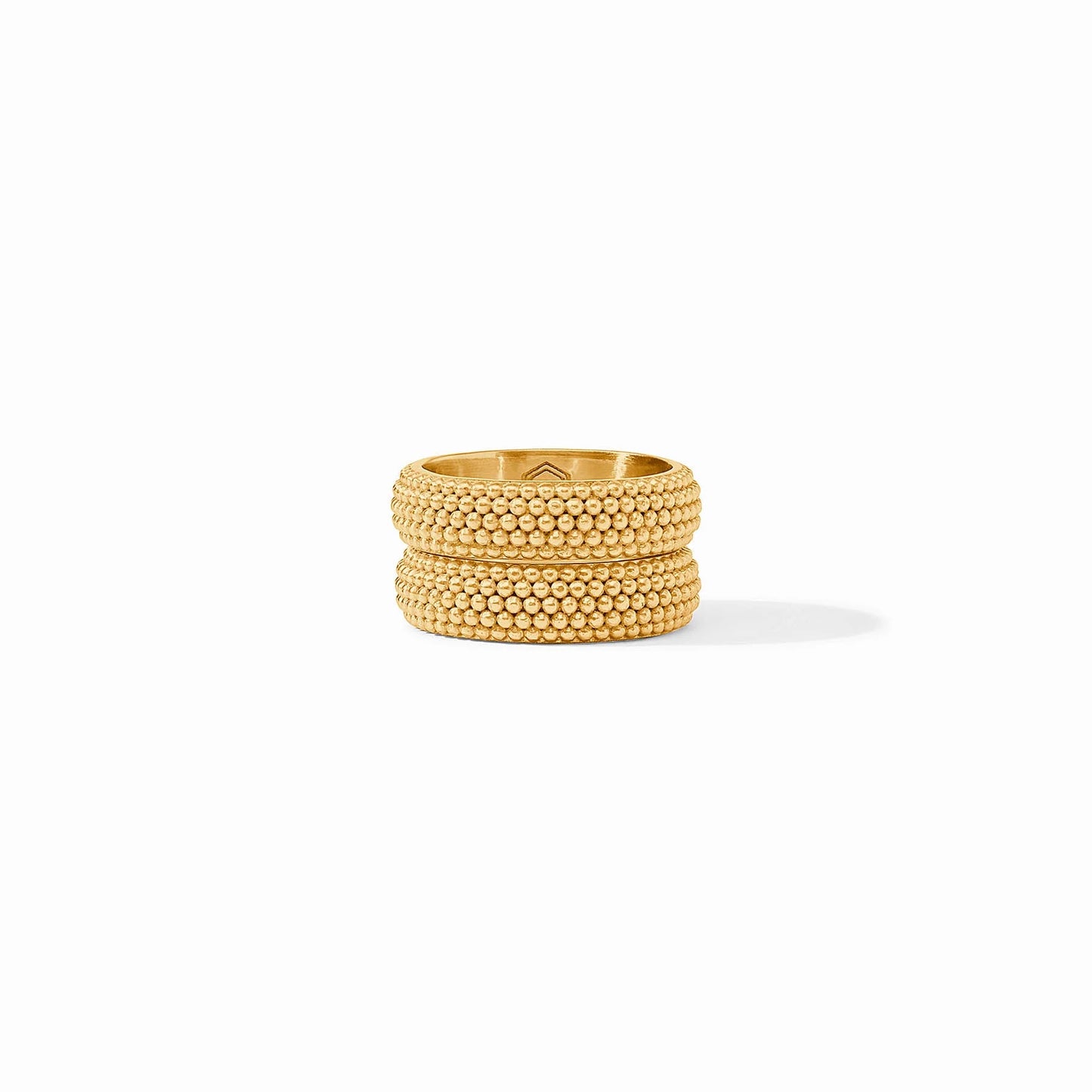 Beaded Eternity Duet Ring: Size 7