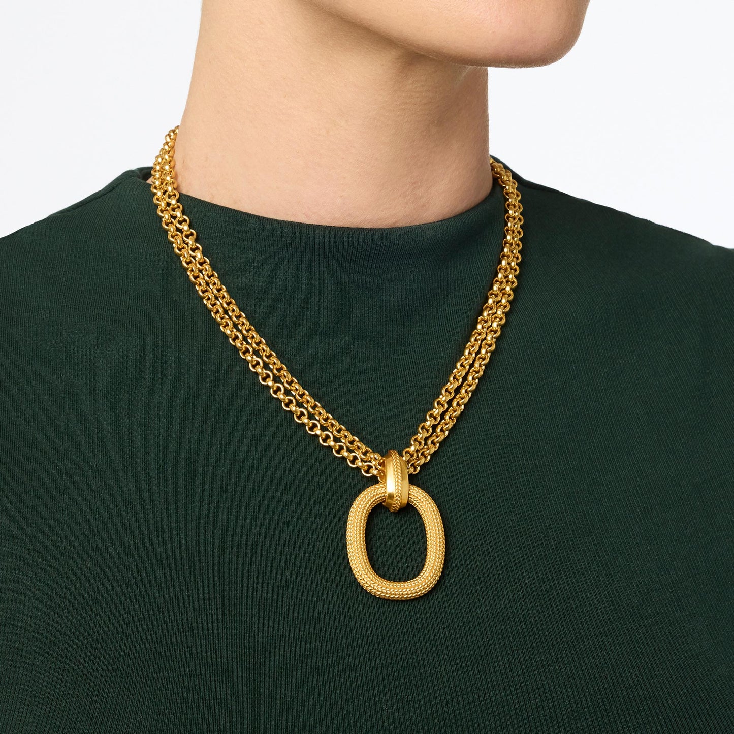 Cheval Pendant Necklace