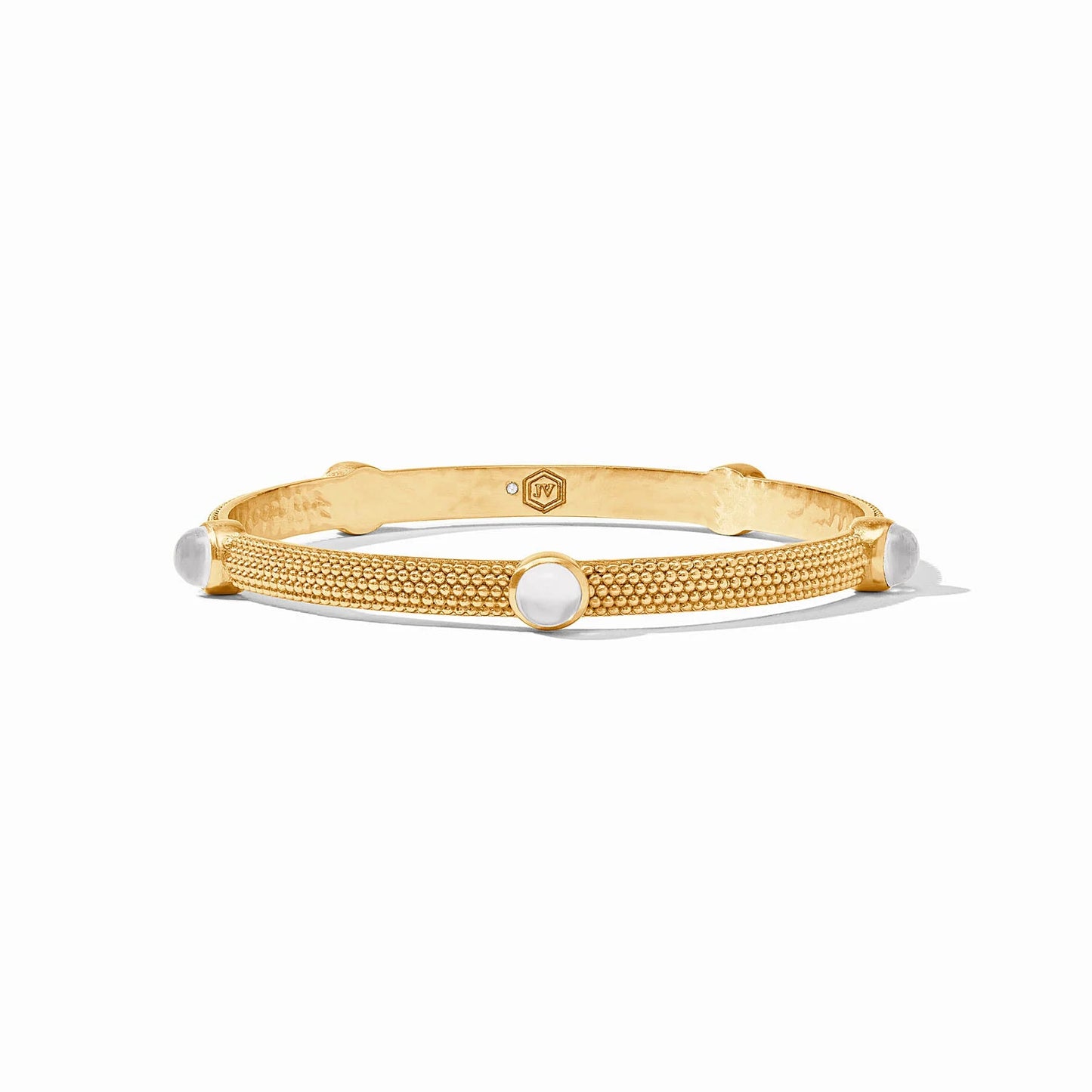 Cabochon Bangle Bracelet