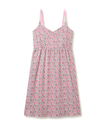 Women's Pima Maternity Nightgown in Fleurs de Rose