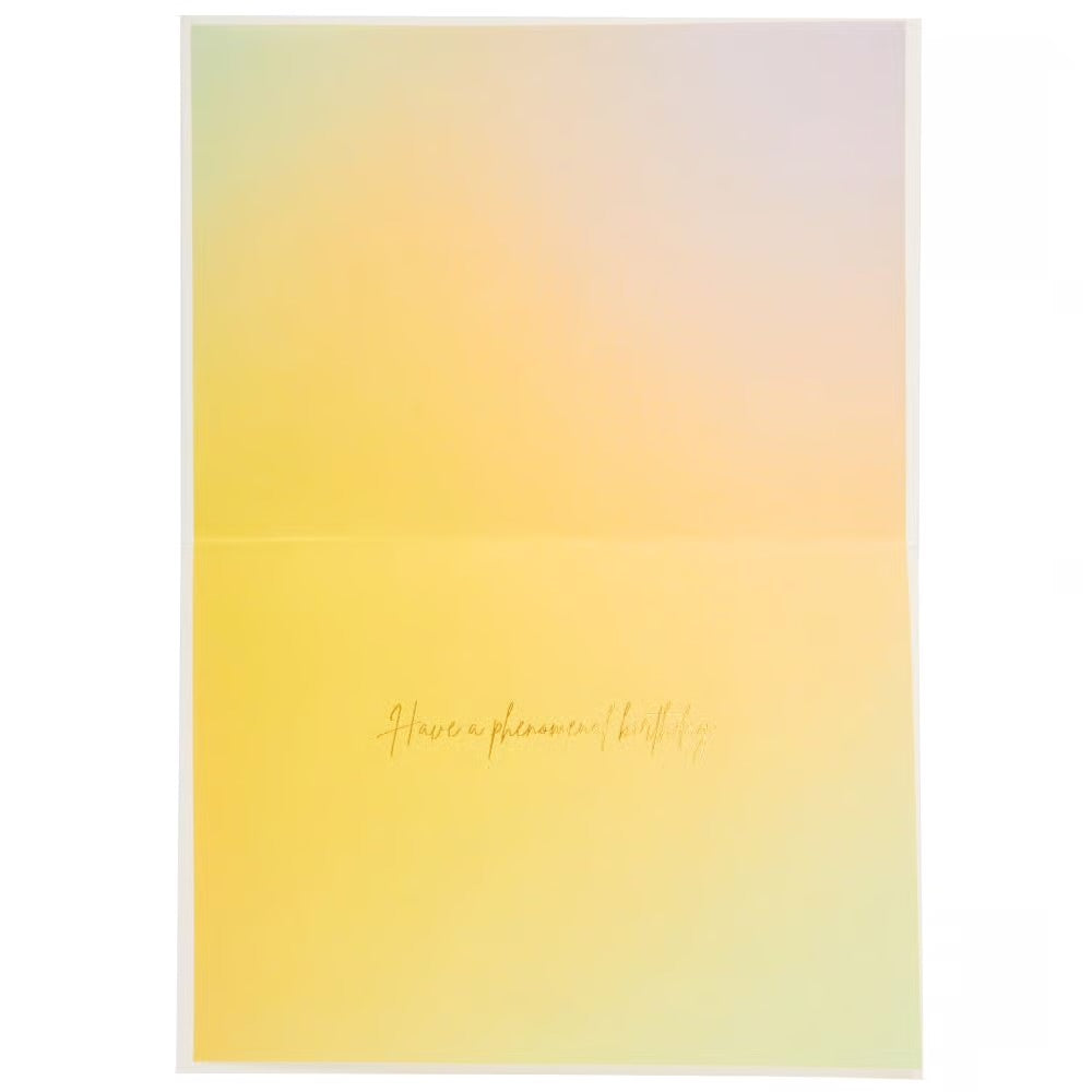 Deserve A Rainbow Day Birthday Card