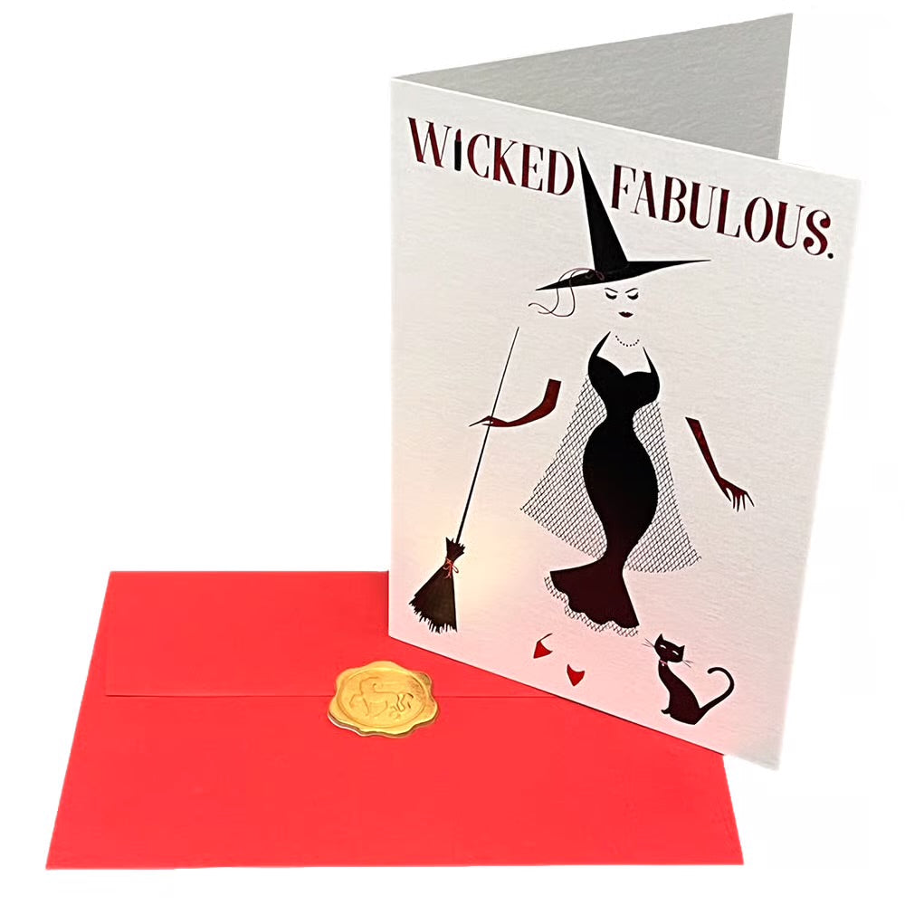 Wicked Fabulous Halloween Card