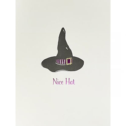 Nice Hat Halloween Card