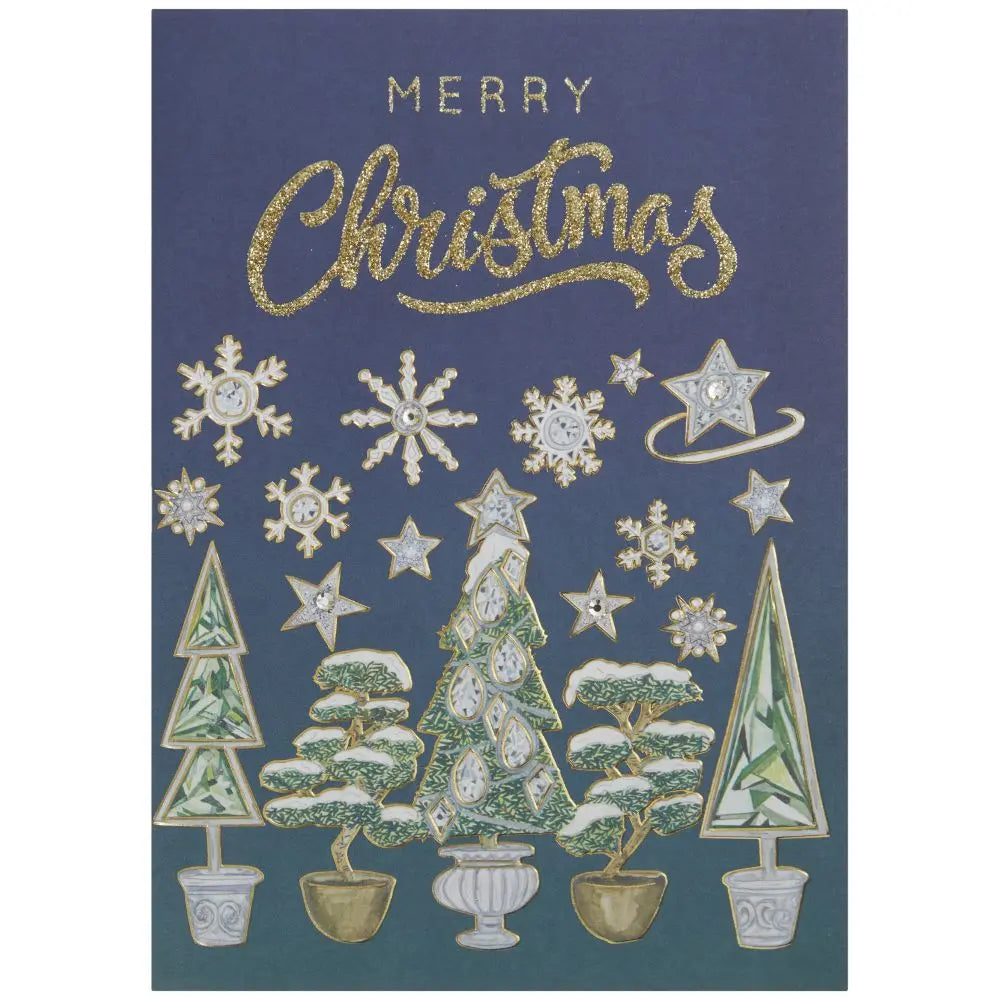 Jeweled Christmas Christmas Card