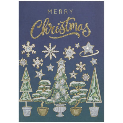 Jeweled Christmas Christmas Card