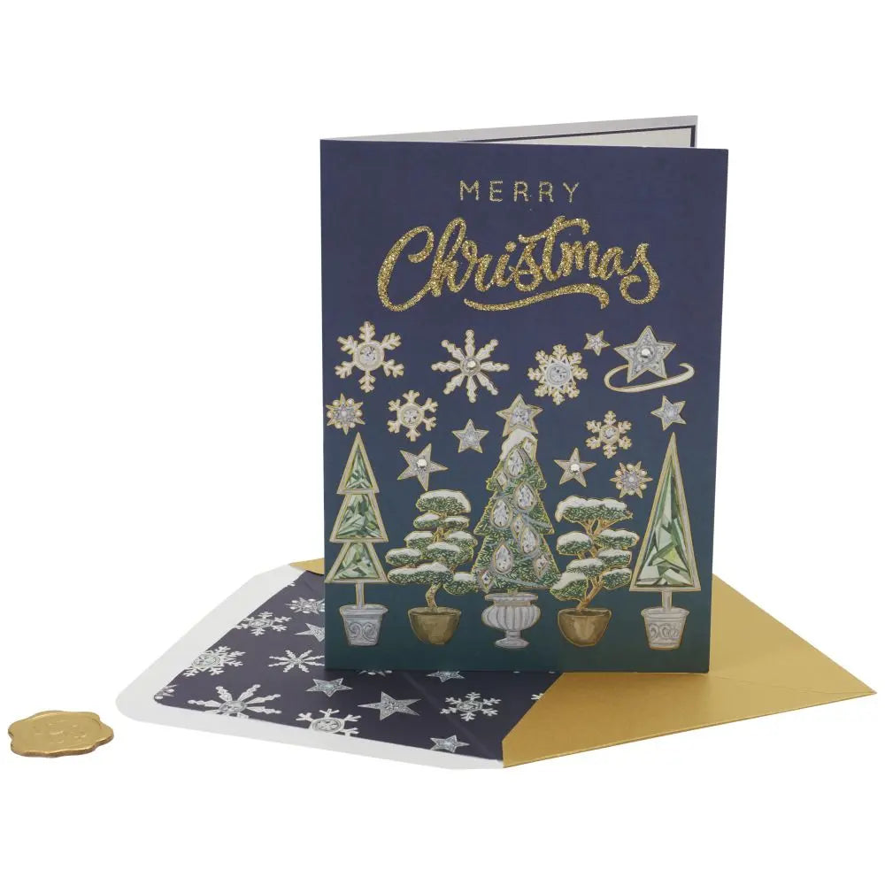 Jeweled Christmas Christmas Card