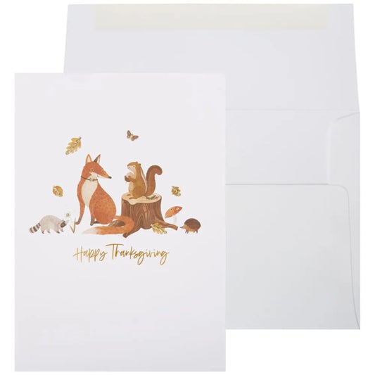 Woodland Thanksgiving Card