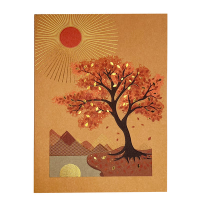 Autumn Tree Thanksgiving Card