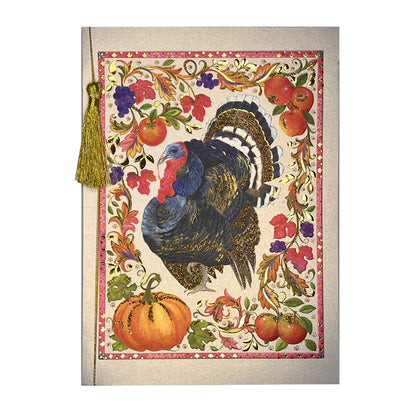 Elegant Turkey Thanksgiving Card