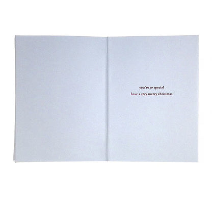 Snowman Grandson Christmas Card