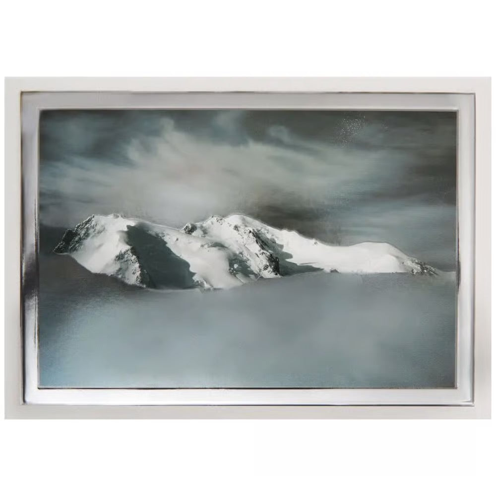 Photo Blk&Wht Mountain Christmas Card