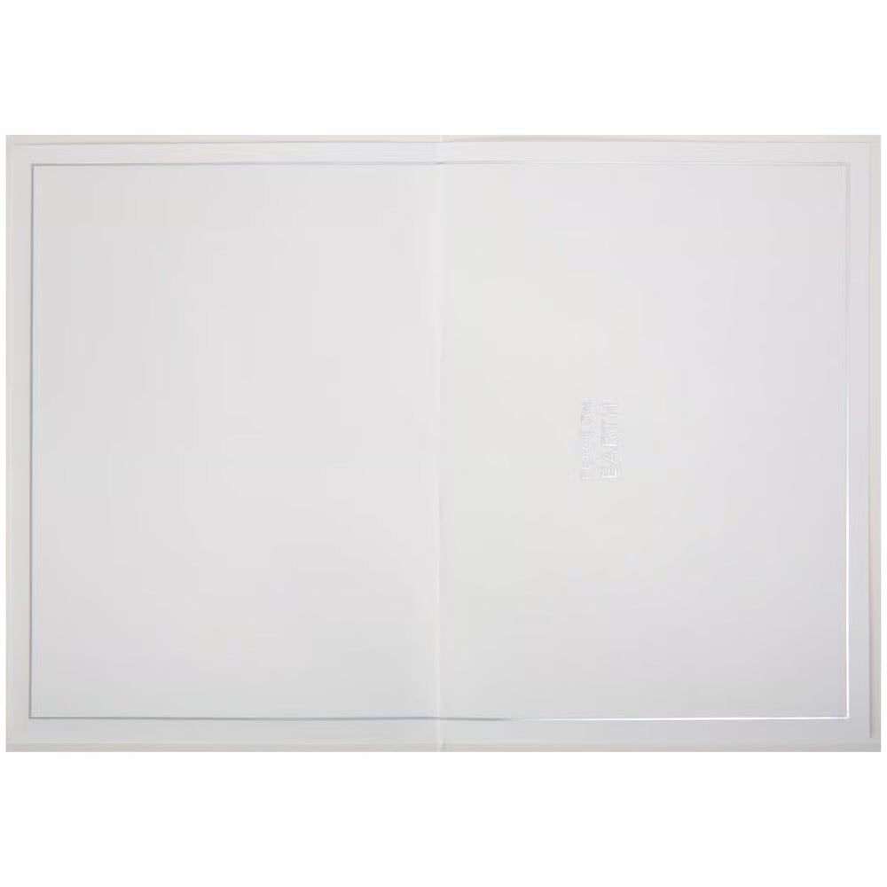 Photo Blk&Wht Mountain Christmas Card