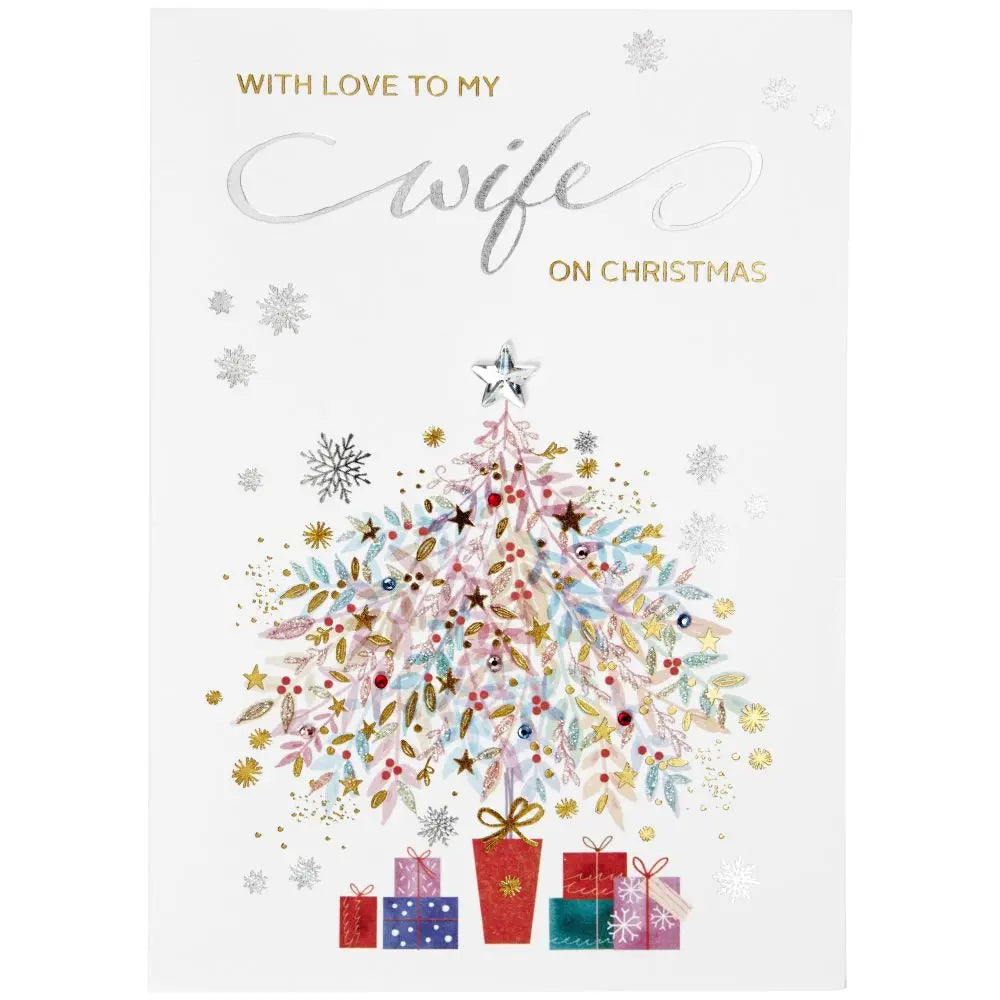 Wife Appreciation Christmas Card