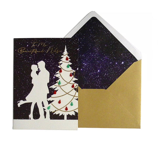 Romantic Couple Christmas Card
