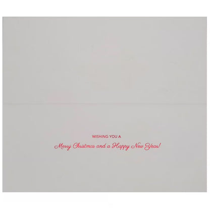 Row of Penguins Boxed Christmas Cards