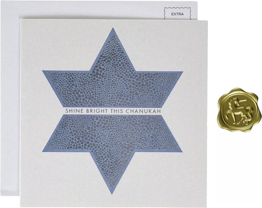 Star Of David Christmas Card