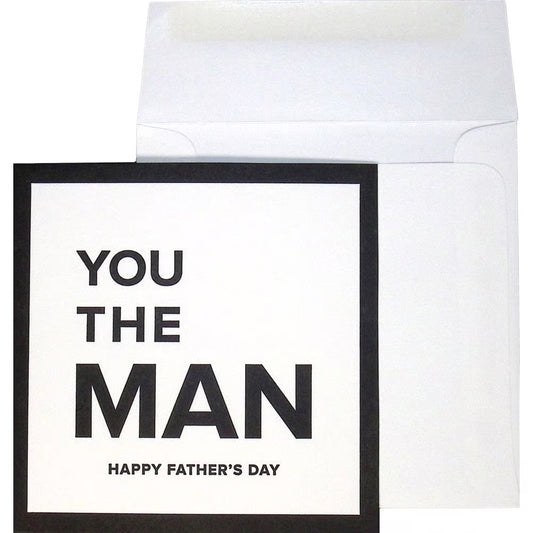 You The Man Fathers Day Card
