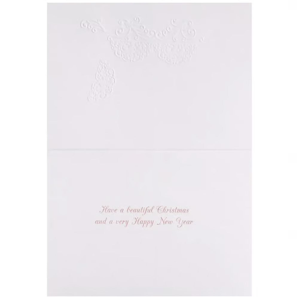 Ornate Sleigh On Dk Blue 8Ct Boxed Christmas Cards