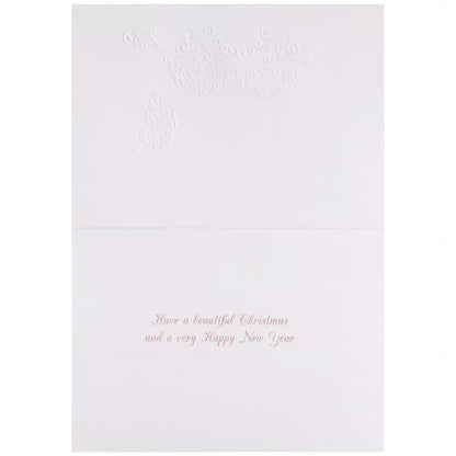 Ornate Sleigh On Dk Blue 8Ct Boxed Christmas Cards